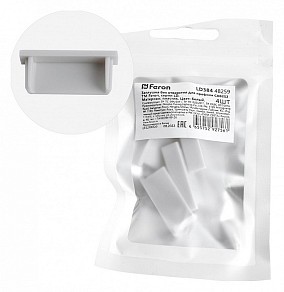 Заглушка Feron LD384 белый арт. 48259