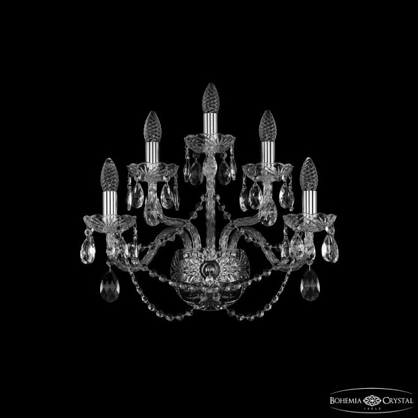 Бра Bohemia Ivele Crystal 1402 никель арт. 1402B/2+2+1/195/XL Ni