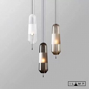 Подвесной светильник iLamp Drop металл арт. 8121P AM