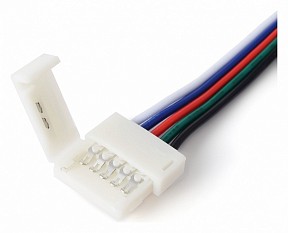 Соединитель для светодиодной ленты Apeyron Electrics  белый арт. 09-74