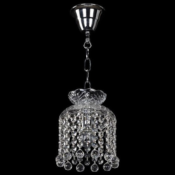 Подвесной светильник Bohemia Ivele Crystal 1478 металл арт. 14781/15 Ni Balls