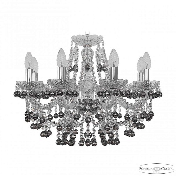 Подвесная люстра Bohemia Ivele Crystal 1409 никель арт. 1409/8/195 Ni K731