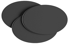 Накладной светильник DesignLed O-Shade черный арт. GW-6809R-12-BL-WW
