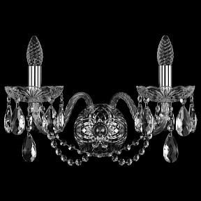 Бра Bohemia Ivele Crystal 1400 никель арт. 1402B/2/195XL/Ni