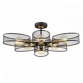 Люстра на штанге Lumion Comfi коричневый арт. 8153/6C