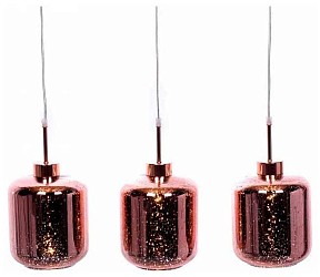 Подвесной светильник LUMINA DECO Alacosmo золото арт. LDP 6811-3 PR R.GD