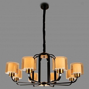 Подвесная люстра Alfa-Light F4124 бронза арт. F4124-48