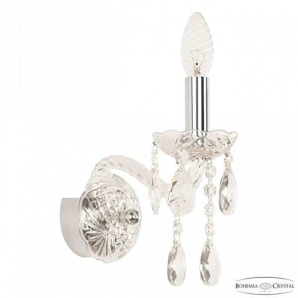 Бра Bohemia Ivele Crystal 107 никель арт. 107B/1/141 Ni