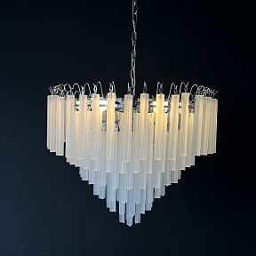 Подвесная люстра Imperiumloft Eich Chandelier Nova никель арт. 40.1594