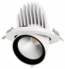 Встраиваемый светильник Jazzway  белый арт. PLED DL4 40W 4000K 24° White  IP40