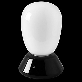 Настольная лампа декоративная Lightstar Uovo III черный арт. 807917