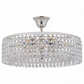 Люстра на штанге Arti Lampadari Sara Silver серый арт. Sara E 1.3.40.101 S