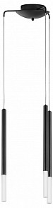 Подвесная люстра Lightstar Tubo черный арт. L3T747147