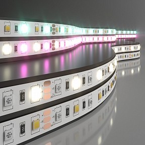 Лента светодиодная Elektrostandard 24V 60Led 14,4W IP20 RGBW белый арт. a053729