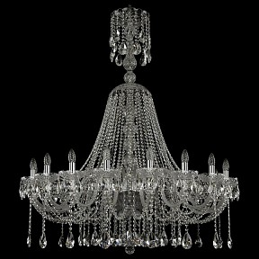 Подвесная люстра Bohemia Art Classic 11.12 металл арт. 11.12.18.400.XL-136.Cr.Sp
