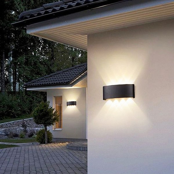 Накладной светильник Reluce 86834 черный арт. 86834-9.2-008KT LED8*1W BK