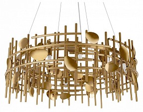 Подвесной светильник Loft it Escama золото арт. 10396/800C