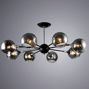 Люстра на штанге Arte Lamp Lagos черный арт. A2708PL-8BK