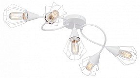 Потолочная люстра Vitaluce V3037 белый арт. V3037-0/5PL