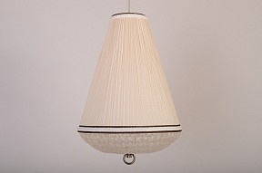 Подвесной светильник Abrasax CL.9301 хром арт. CL.9301-2 Cream