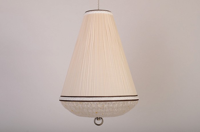 Подвесной светильник Abrasax CL.9301 хром арт. CL.9301-2 Cream