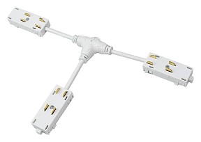 Соединитель для треков Denkirs SMART UNI белый арт. TR2115-WH