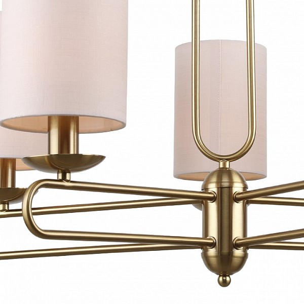 Люстра на штанге Escada Eclipse бронза арт. 10166/5PL Brass