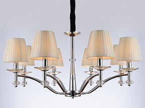 Подвесная люстра ILLUMICO  хром арт. IL1151-8PPA-29 CR Romei