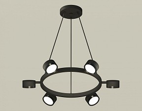 Подвесная люстра Ambrella Light XB черный арт. XB9193150