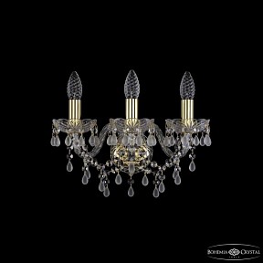 Бра Bohemia Ivele Crystal 1410 золото арт. 1410B/3/141 G V0300