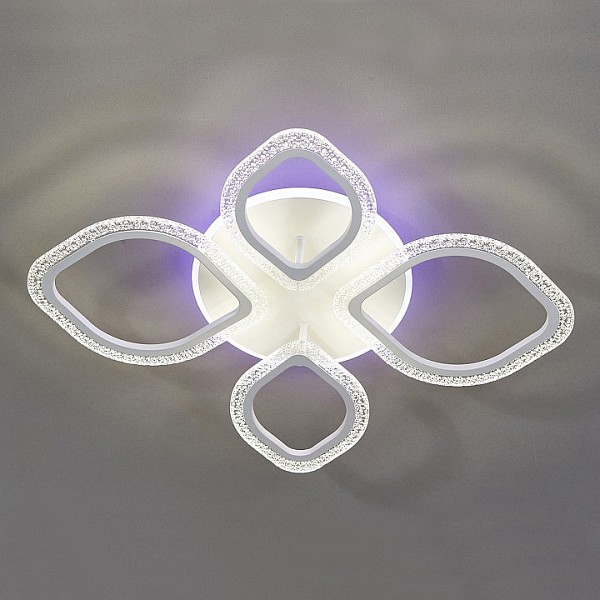 Подвесная люстра Escada Bubble белый арт. 10251/4LED BL