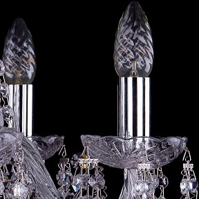 Подвесная люстра Bohemia Ivele Crystal 1410 металл арт. 1410/5/141/Ni/V0300