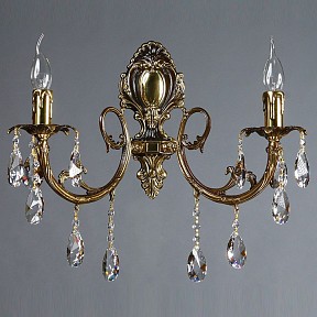 Бра Ambiente by Brizzi Alicante бронза арт. 8888/2 PB Tear Drop
