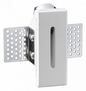 Встраиваемый светильник Odeon Light Gips белый арт. 7082/3WL