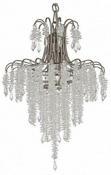 Подвесная люстра Arti Lampadari Erli Nickel серый арт. Erli E 1.5.40.105 N