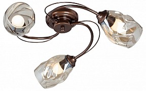 Потолочная люстра Vitaluce  бронза арт. V4927-7/3PL