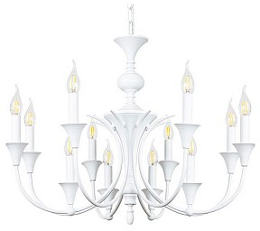 Подвесная люстра Arte Lamp Collinetta белый арт. A4094LM-12WH