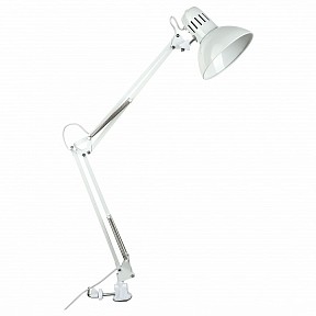 Настольная лампа офисная Arte Lamp Senior белый арт. A6068LT-1WH