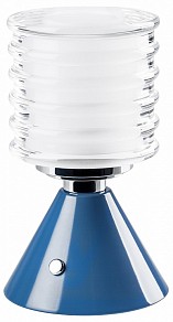 Настольная лампа декоративная Lightstar Alfa голубой арт. 745915