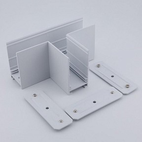 Соединитель для треков Aployt Magnetic track 220 белый арт. APL.0283.10.02