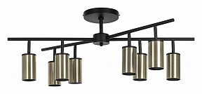 Люстра на штанге Lightstar Rullo черный арт. LR728318