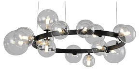 Подвесная люстра Kink Light Иона черный арт. 09408-15,19