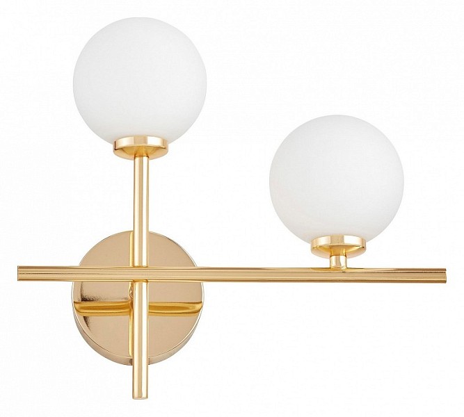 Бра LUMINA DECO Marsiada золото арт. LDW 6033N-2 RT FGD