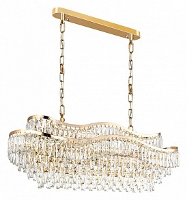 Подвесная люстра Odeon Light Wayta желтый арт. 5073/15