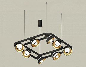 Подвесная люстра Ambrella Light XB черный арт. XB9182081