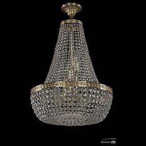 Светильник на штанге Bohemia Ivele Crystal 1928 золото арт. 19281/H2/45IV G