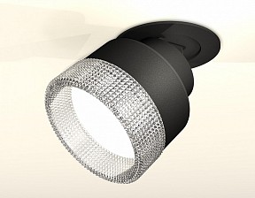 Встраиваемый светильник Ambrella Light XM черный арт. XM8102540