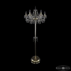 Торшер Bohemia Ivele Crystal 1403 золото арт. 1403T2/6/195-160 G