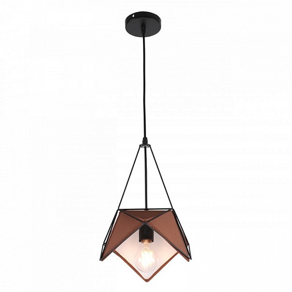 Подвесной светильник Imex MD.7320 черный арт. MD.7320-1-P BROWN