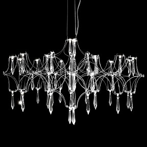 Подвесная люстра O-LUCE Emilia хром арт. 1094711-1